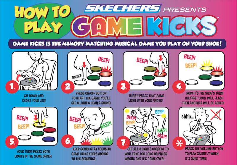 Illustration for article titled Skechers' Game Kicks Sneakers Are a Wearable Version of Simon